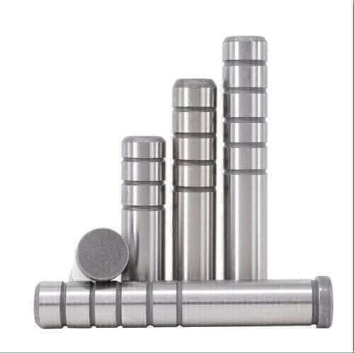8mm OD 40mm 50mm 60mm 70mm 80mm 90mm 100mm Length HRC58 Plastic Hardware Mold Oil Grooved GP GB Leader Die Guide Rod Pin Pillar