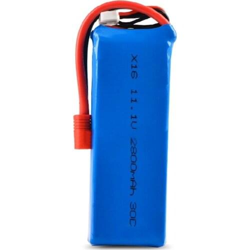 Upgraded Battery For BAYANG X16 X21 X22 XK X350 RC Quadcopter Spare Parts 11.1V 2800mah 3S 30c