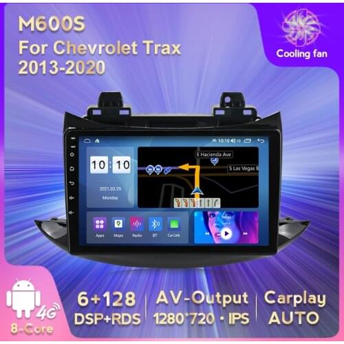 4G LTE IPS Android 11 2DIN Car Radio Multimedia Video Player For Chevrolet Tracker 3 Trax 2013-2020 GPS Navigation WIFI
