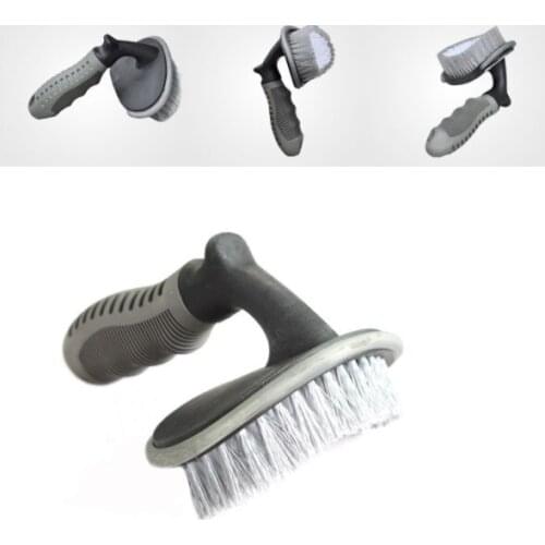 Car Motorcycle Wash Cleaning Tool T-shaped Tire Brush Car Brush Wheel Brush Tire Cleaning Brush Tool Home and Car