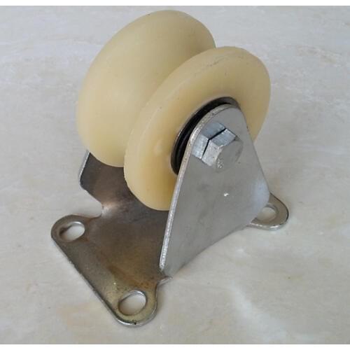 2.5 inch sliding gate nylon wheel (thickness 34mm,groove "R")