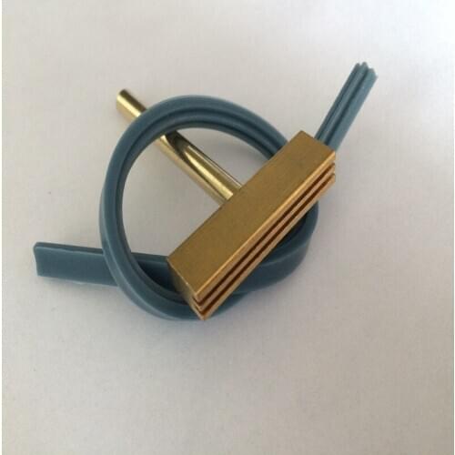 40W Soldering T Tip Head Soldering Iron Rubber Silicon Strip Cable T-Head For LCD Screen Ribbon Cable Repair