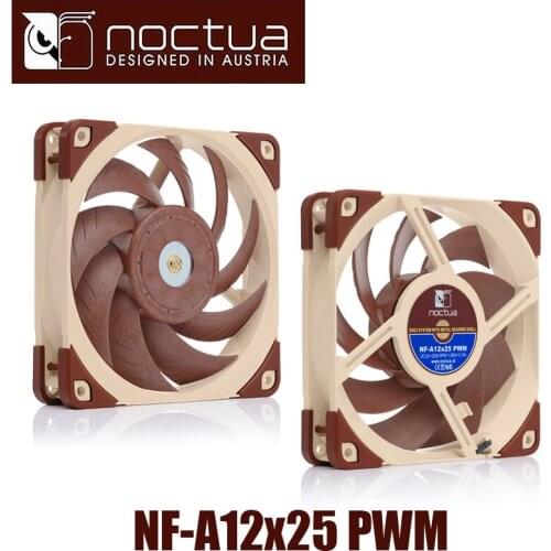 Noctua NF-A12x25 PWM 120x120x25mm 4p pwm 2000 RPM 12cm 120mm PC computer case Fan CPU Cooling Cooler heat sink radiator Fan