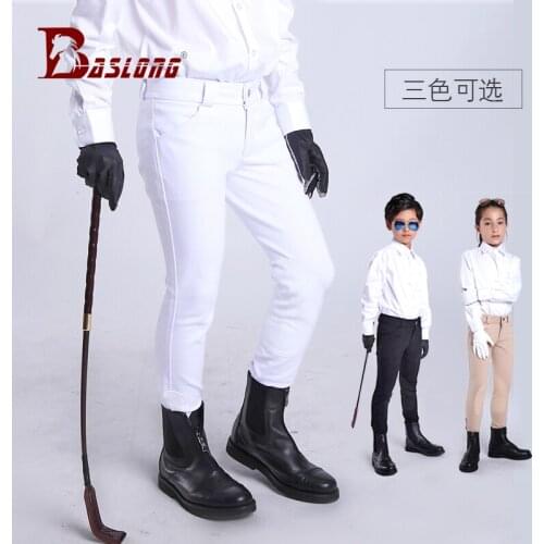 New Childrens Men And Women Comfortable And Breathable Equestrian Equipment Elastic And Wear-resistant Riding Breeches