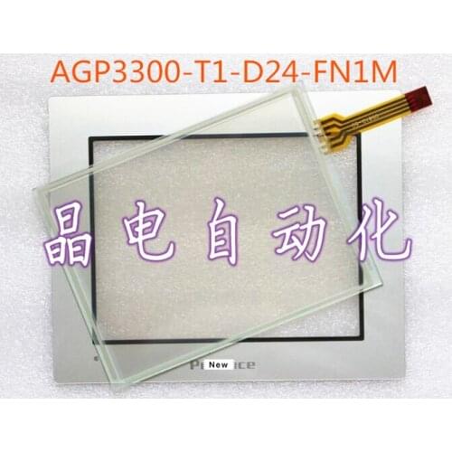 NEW AGP3300-T1-D24-FN1M HMI PLC Touch screen AND Front label Touch panel AND Frontlabel