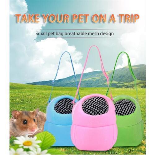 Portable Small Animals Carrier Warm Sleeping Breathable Travel Hanging Bag Pets Rat Hamster Hedgehog Chinchilla Ferret Product
