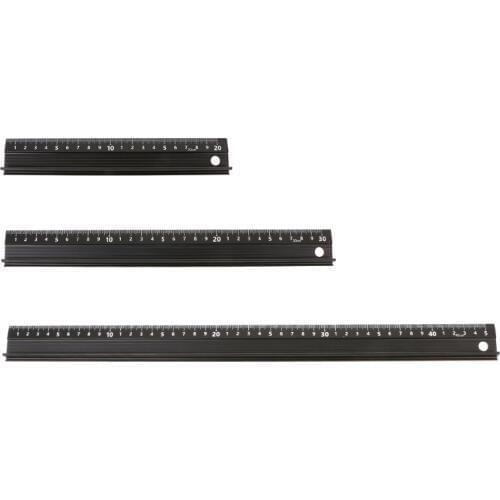 Aluminum Alloy Straight Ruler Multifunctional Protection Anti Slip Drawing Tool