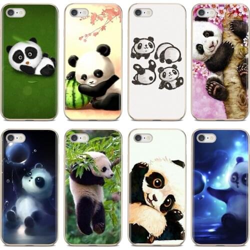 Silicone Housing For Xiaomi mi Redmi Note 3 4 4X 5 6 7 8 8t 9 9s 9t 10 pro lite Super Cute Panda Rolling