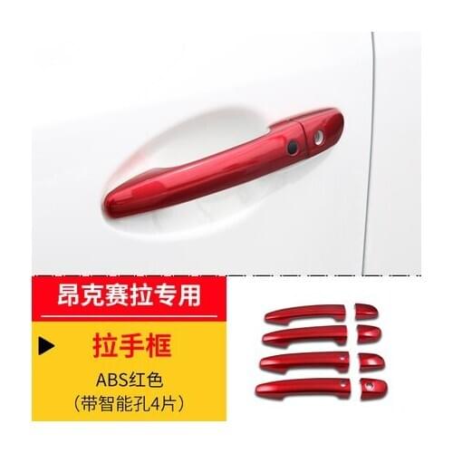 High-quality ABS Chrome Interior Door Handle Cover For Mazda 3 Axela 2014 2015 2016 2017 2018 Car-styling