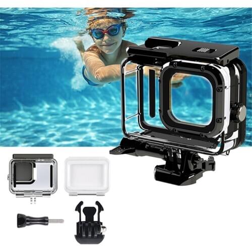 50 Meters Underwater Diving Protection Waterproof Case Housing Protective Shell for GoPro Hero 9 Action Camera Accessories