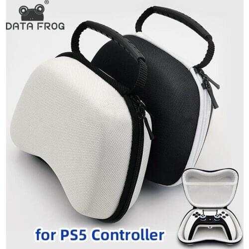 Data Frog EVA Hard Protective Case for PS5 Gamepad Travel Carrying Portable Bag for PS4 Controller Case For Xbox Series Handle