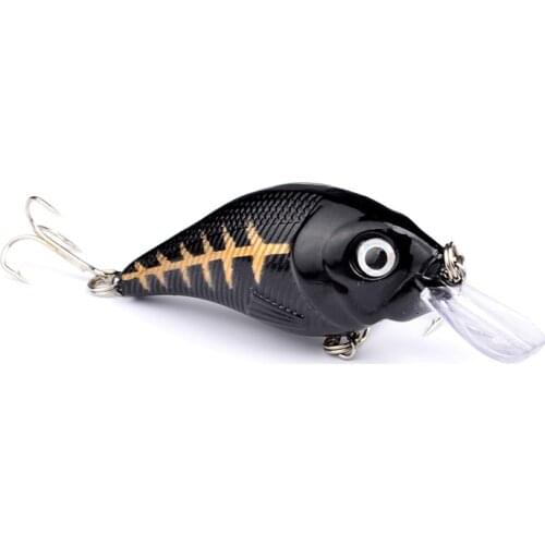 1pcs Fishing lures Hard lure swim Minnow Crankbaits Small Cranks Baits Lure 7.5cm 10.2g Wobblers with Fishing Tackle DW1221