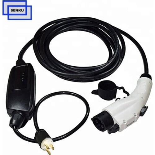 16A type1 j1772 charger for ecar