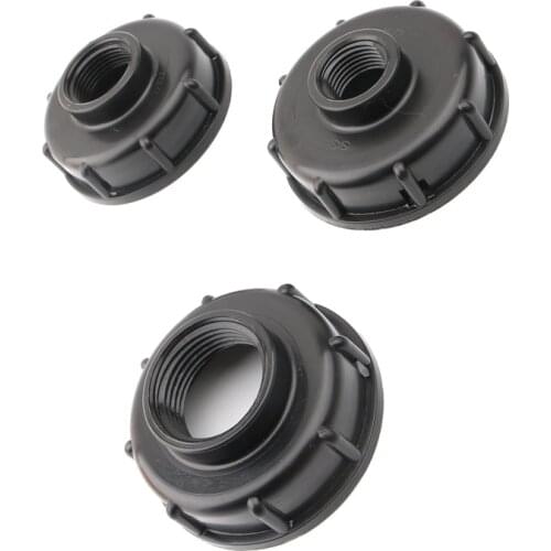IBC Tank Adapter S60X6 Coarse Thread Cap 60mm Female Thread To 1/2" 3/4" 1" Fittings IBC Tank Valve Replacement