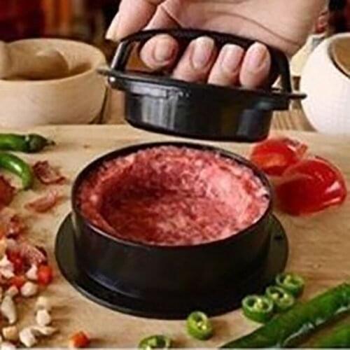 ABS Hamburger Maker Hamburger Press Round Shape Non-Stick Chef Cutlets Hamburger Meat Beef Grill Burger Press Patty Maker Mold