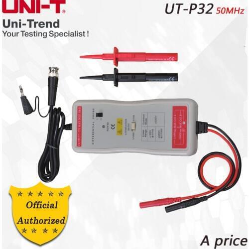 UNI-T UT-P32 Differential probe 50MHz 3kV; 50MHz oscilloscope Differential probe for all UTD/UPO series models