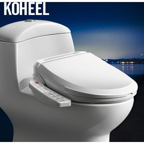 KOHEEL Intelligent Toilet Seat Electric Bidet Cover Intelligent Bidet Heat Clean Dry Massage Smart Toilet Seat