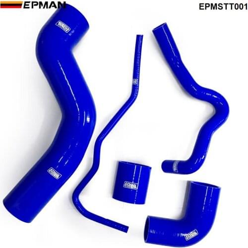 EPMAN -Silicone Intercooler Turbo Boost Hose Kit For Seat 1.8T 150 / A3 150ps (5pcs) EPMSTT001