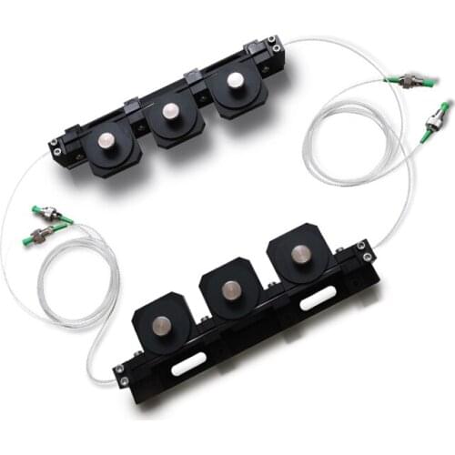 [100% New] 1550nm Optical 3 Paddle Polarization Controller with FC/APC Connector 0.9mm White Loose Tube Fiber Cable SMF-28