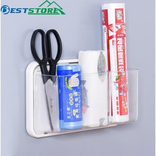 Magnet Storage Box Refrigerator Rack for Kitchen Storage ABS