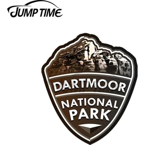 JumpTime 13 x 6cm For Dartmoor National Park Simple Creative Car Sticker DIY Decal Laptop Windshield Personality Sunscreen Decor