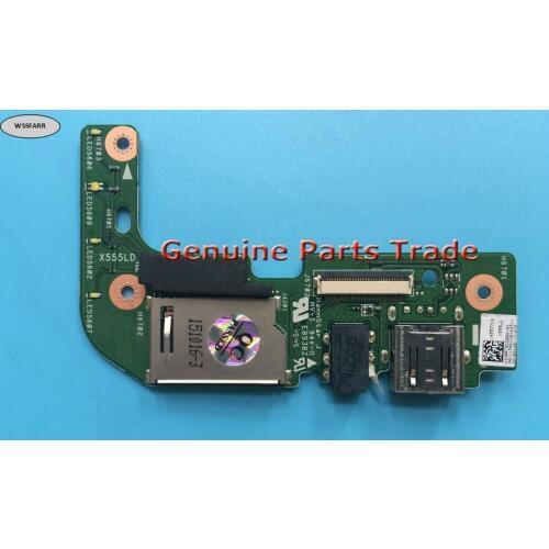 Genuine Original Audio USB JACK CARD READER Board For X555L X555LD X555LD_IO BOARD