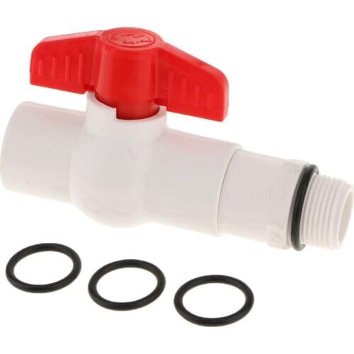 25mm Outlet Plastic Straight Drum Barrel Spigot Faucet Taps for Water 3/4 inch Connection