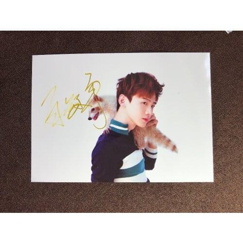 Hand signed Bai Jingting autographed photo autographs 5*7 free ship 5 versions 069C