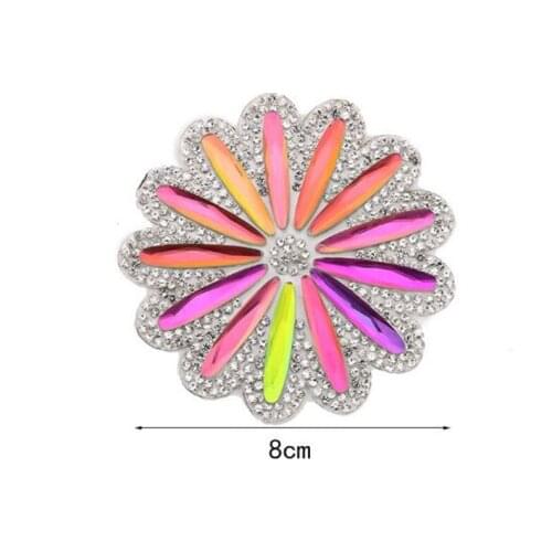 1pcs Cute Patch Rhinestone Applique Iron Sew on Patch for Clothing Dress Diy Patches beaded applique sweater applique