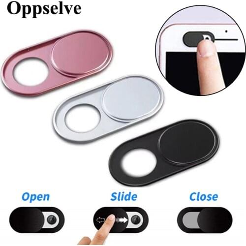 Universal Metal Webcam Cover For iPhone 12 Samsung Huawei Xiaomi Camera Shutter Cover Sticker For laptops iPad Macbook PC Tablet