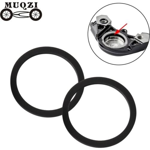 MUQZI 2Pcs Bicycle Disc Brake Caliper Sealing Ring O-Ring Brake Piston PE Wear-Resistantsealing Ring Mountain Road Bike