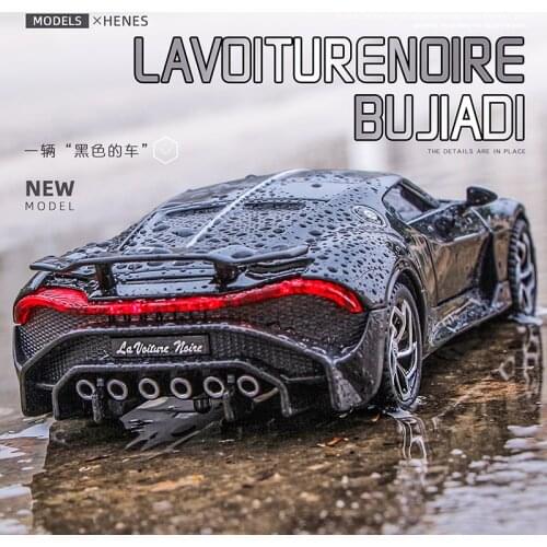 1:32 Toy Car Bugatti Lavoiturenoire Toy Alloy Car Diecasts & Toy Vehicles Car Model Miniature Scale Model Car Toys For Children