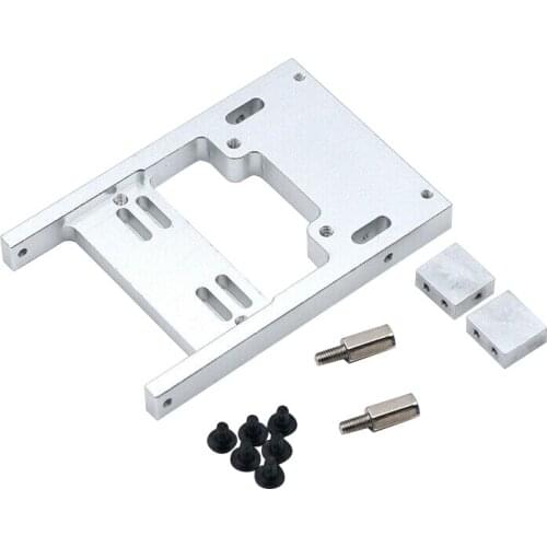 1Set 1/16 RC Car Metal Steering Servo Warehouse Fixed Mounting Bracket for General WPL B14 B24 C14 C24 B16 B36 Q60 Q61