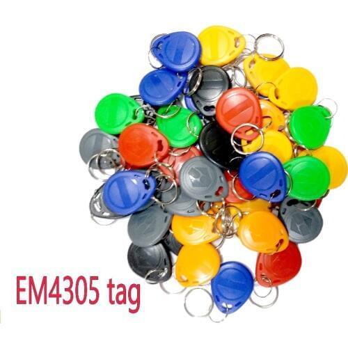 100pcs/Lot EM4305 RFID Tag 125Khz Copy Rewritable Copy Card