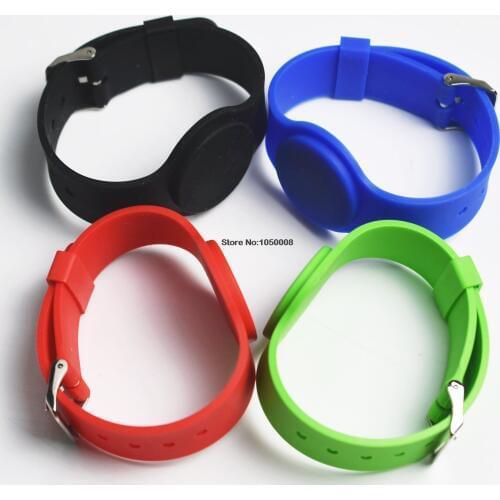 30pcs 13.56Mhz UID Changeable 1K S50 NFC Bracelet RFID Wristband Chinese Magic Card Back Door Rewritable S50 Card