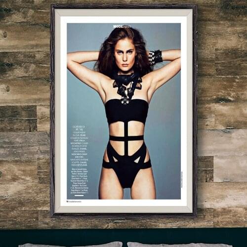 E052 Edda Oskars Sexy Model Movie Star Wall Silk Cloth Poster Art Home Decoration Gift