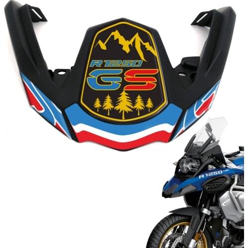 For BMW R1250GS LC ADV R 1250 GS Adventure Front Beak Fairing Extension Wheel Extender Cover GSA Motorcycle Stickers Decal 2019