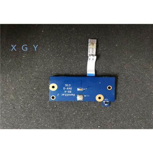 Original FOR Clevo P370em Power Button Switch Board With Cable 6-71-p37es-d03 100% test OK