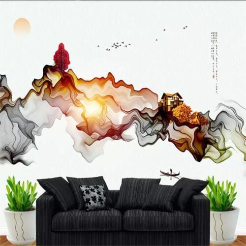 Landscape wall background wall professional production mural factory wholesale wallpaper mural poster photo wall