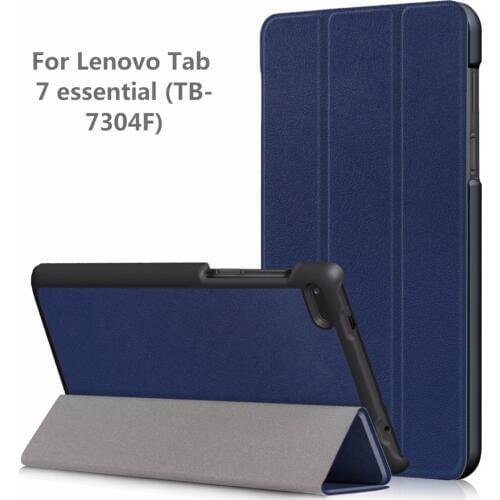 Folding Case For Lenovo Tab 7 Essential TB-7304F 7304I 7304X 2017 Smart magnetic Cover for Lenovo Tab 7 Essential case
