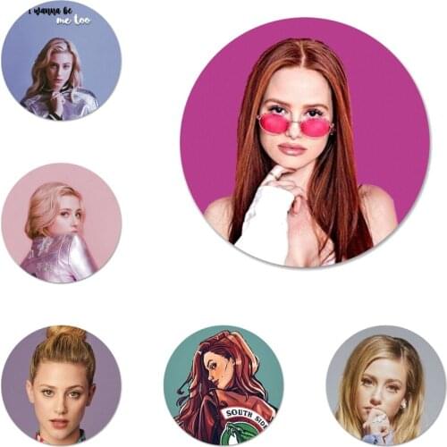 Tv riverdale cheryl Icons Pins Badge Decoration Brooches Metal Badges For Clothes Backpack Decoration