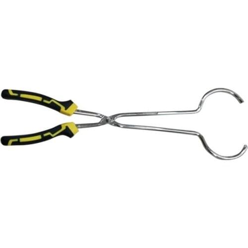 14" FURNACE KILN CRUCIBLE MOULD TONGS, MELT, GOLD, SILVER, MELTING, HOLDING TOOL