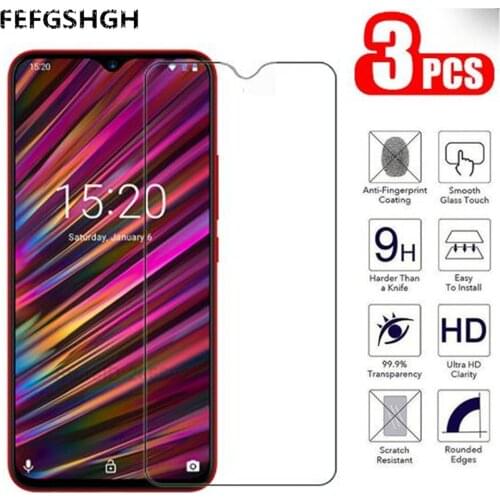 2.5D 9H Tempered Glass For UMIDIGI F1 Play Screen Protector Glass On The For UMIDIGI F1 Play Protective Film Glass