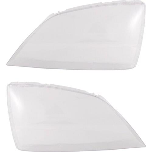 2 Pcs Car Headlight Clear Lens Lamp Shade Shell Cover for KIA Sorento 2004 2005 Front Right & Front Left