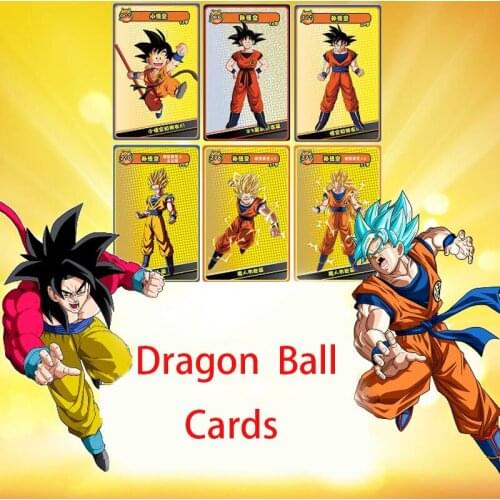 2021 New Anime Dragon Ball Superhero Son Goku Vegeta IV Anime Figures Cards Limited Collection Toy Cards Childrens Gifts