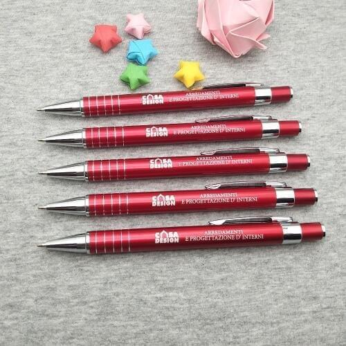 30sets Personalized wedding gifts for guests souvenirs nice colorful metal ball pens custom free with your logo/text/words