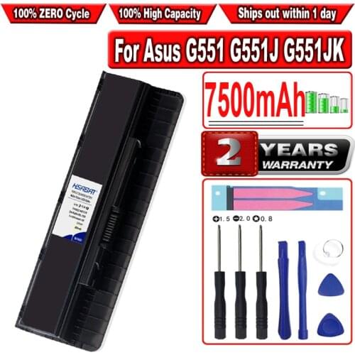 HSABAT 7500mAh A32N1405 Battery for ASUS ROG N551 N751 N751JK G551 G771 G771JK GL551 GL551JK GL551JM G551J G551JK G551M G551JW