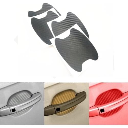 4 car door bowl carbon fiber sticker accessories for Great Wall Haval Hover H3 H5 H6 H7 H9 H8 H2 M4
