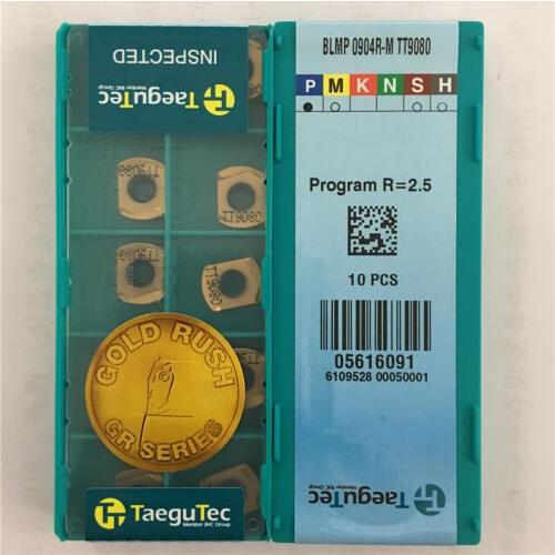 BLMP0904R-M TT9080 100% Original TAEGUTEC carbide insert with the best quality 10pcs/lot free shipping