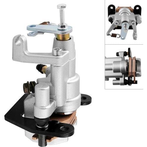 Black & Silver Motorcycle Modified Caliper Brake Pump Rear Brake Caliper Suitable for YAMAHA